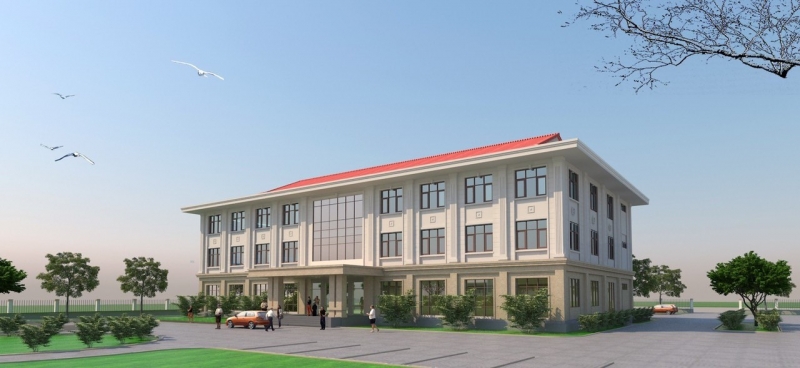 Hình ảnh nhà văn phòng