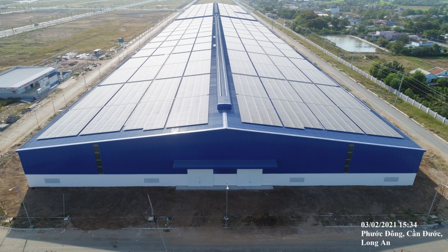 Hệ thống điện năng lượng mặt trời áp mái