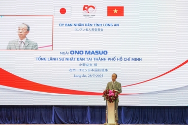 Long An luôn tạo điều kiện tốt nhất cho doanh nghiệp Nhật Bản khi đến đầu tư