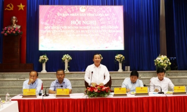 Long An: Tập trung tháo gỡ vướng mắc, khó khăn cho doanh nghiệp