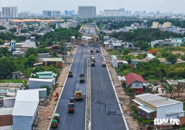 Mở rộng quốc lộ 50 từ TP.HCM đi Gò Công: Đường song hành sắp xong, 2025 hoàn chỉnh dự án